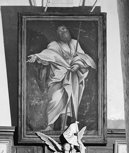 Saint Philippe. © Yves Sancey / Région Bourgogne-Franche-Comté, Inventaire du patrimoine - 1982