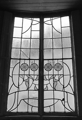 Baie cintrée vue de l'intérieur. © Jean-Luc Ligier / Région Bourgogne-Franche-Comté, Inventaire du patrimoine - 1982