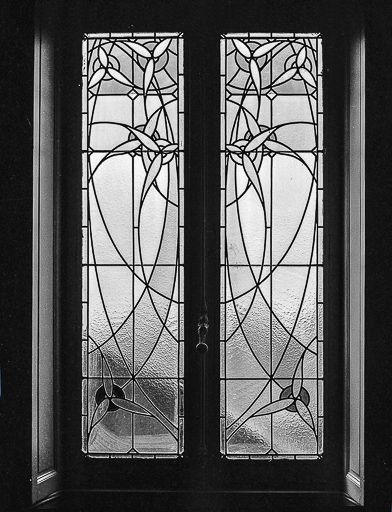 Baie du 1er étage. © Jean-Luc Ligier / Région Bourgogne-Franche-Comté, Inventaire du patrimoine - 1982