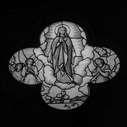 Baie 108 : l'Assomption. © Jean-Luc Ligier / Région Bourgogne-Franche-Comté, Inventaire du patrimoine - 1982