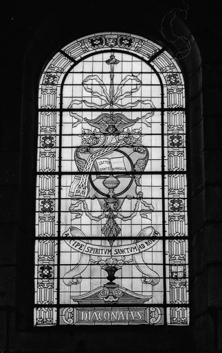 Baie 105 : le diaconat. © Yves Sancey / Région Bourgogne-Franche-Comté, Inventaire du patrimoine - 1982