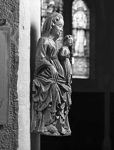 Vue de profil droit. © Yves Sancey / Région Bourgogne-Franche-Comté, Inventaire du patrimoine - 1982