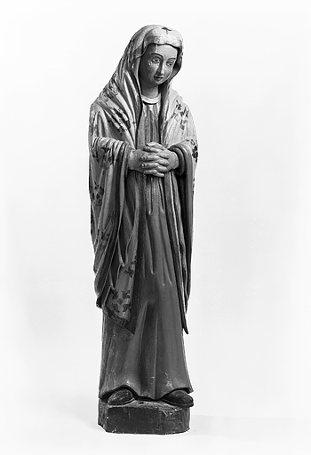 La Vierge. © Yves Sancey / Région Bourgogne-Franche-Comté, Inventaire du patrimoine - 1982