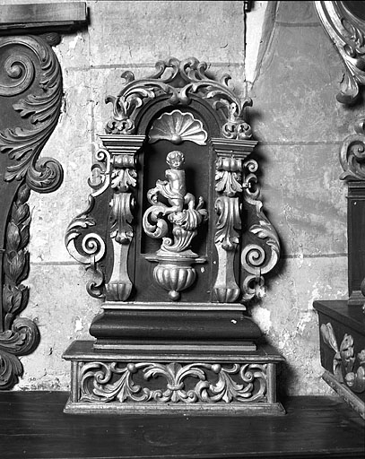 Statuette : ange. © Yves Sancey / Région Bourgogne-Franche-Comté, Inventaire du patrimoine - 1982