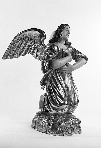 Ange côté gauche. © Yves Sancey / Région Bourgogne-Franche-Comté, Inventaire du patrimoine - 1982