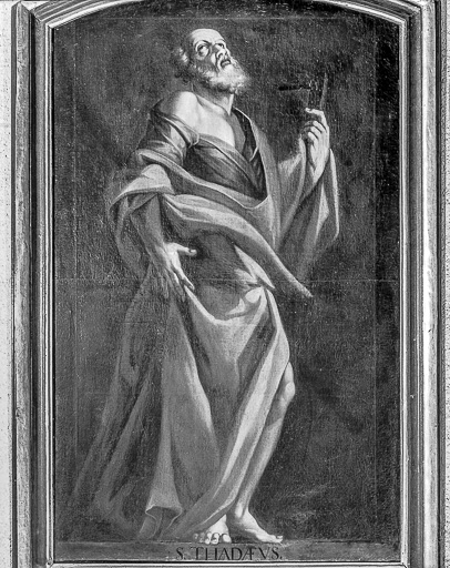 Saint Thaddeus. © Yves Sancey / Région Bourgogne-Franche-Comté, Inventaire du patrimoine - 1982