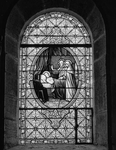 Baie 4 : vue d'ensemble. © Jean-Luc Ligier / Région Bourgogne-Franche-Comté, Inventaire du patrimoine - 1982