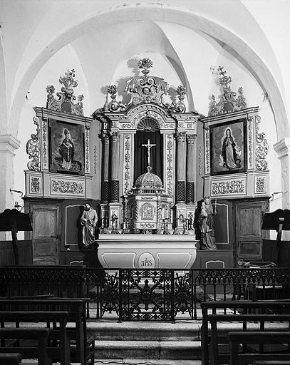 Vue d'ensemble. © Yves Sancey / Région Bourgogne-Franche-Comté, Inventaire du patrimoine - 1982