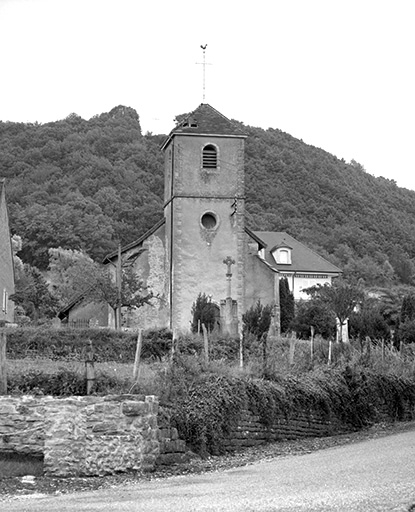 Façade antérieure. © Yves Sancey / Région Bourgogne-Franche-Comté, Inventaire du patrimoine - 1982