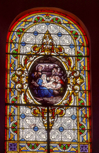 Baie 1 : vue d'ensemble. © Jean-Luc Ligier / Région Bourgogne-Franche-Comté, Inventaire du patrimoine - 1982