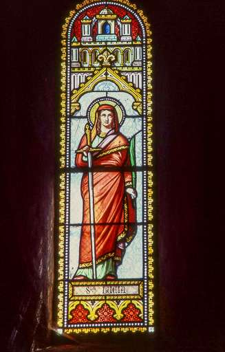 Baie 10 (sainte Lucie) : vue d'ensemble. © Jean-Luc Ligier / Région Bourgogne-Franche-Comté, Inventaire du patrimoine - 1982