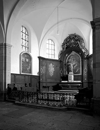 Vue de trois quarts gauche. © Yves Sancey / Région Bourgogne-Franche-Comté, Inventaire du patrimoine - 1982