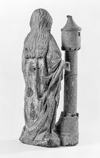 Vue du revers. © Yves Sancey / Région Bourgogne-Franche-Comté, Inventaire du patrimoine - 1982