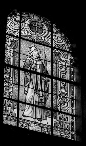 Baie n° 101 : saint Ferréol. © Jean-Luc Ligier / Région Bourgogne-Franche-Comté, Inventaire du patrimoine - 1982