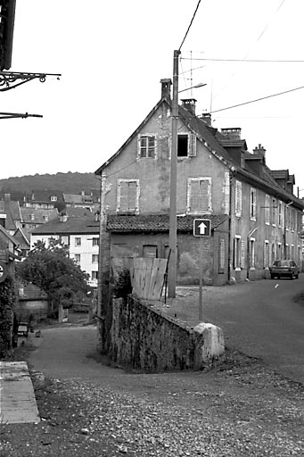 Vue de situation. © Bernard Lardière / Région Bourgogne-Franche-Comté, Inventaire du patrimoine - 1982