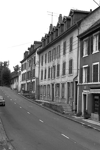 Vue de situation. © Bernard Lardière / Région Bourgogne-Franche-Comté, Inventaire du patrimoine - 1982