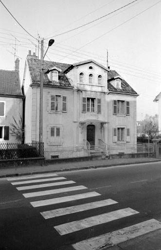 Elévation antérieure. © Bernard Lardière / Région Bourgogne-Franche-Comté, Inventaire du patrimoine - 1983