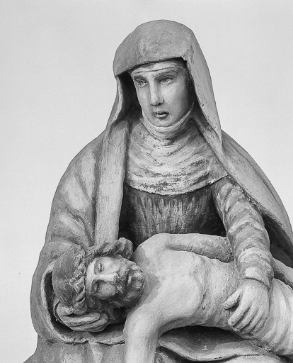 Détail : le buste. © Yves Sancey / Région Bourgogne-Franche-Comté, Inventaire du patrimoine - 1983