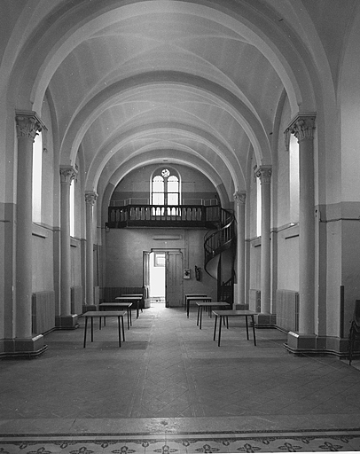Chapelle, vue intérieure. © Yves Sancey / Région Bourgogne-Franche-Comté, Inventaire du patrimoine - 1983