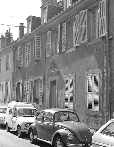 Façade antérieure. © Yves Sancey / Région Bourgogne-Franche-Comté, Inventaire du patrimoine - 1983