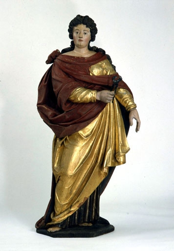 Sainte Agathe © Yves Sancey / Région Bourgogne-Franche-Comté, Inventaire du patrimoine - 1984