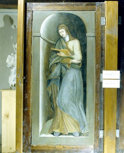 Vierge de l'Annonciation. © Yves Sancey / Région Bourgogne-Franche-Comté, Inventaire du patrimoine - 1984