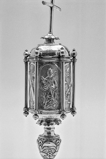 Détail : saint Claude. © Yves Sancey / Région Bourgogne-Franche-Comté, Inventaire du patrimoine - 1984