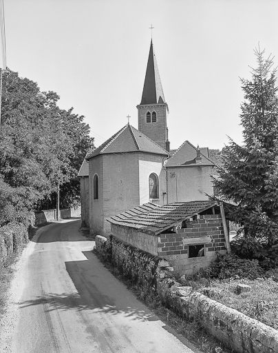 Abside. © Yves Sancey / Région Bourgogne-Franche-Comté, Inventaire du patrimoine - 1984