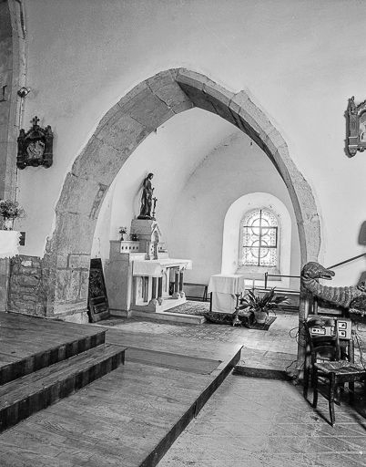 Deuxième chapelle droite. © Yves Sancey / Région Bourgogne-Franche-Comté, Inventaire du patrimoine - 1984