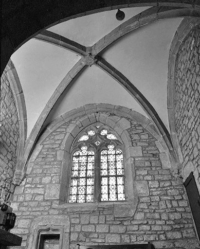Intérieur : 2e chapelle droite. © Yves Sancey / Région Bourgogne-Franche-Comté, Inventaire du patrimoine - 1984