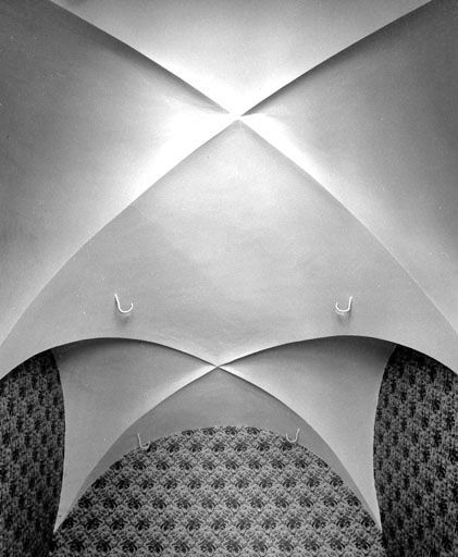 La voûte du poële. © Yves Sancey / Région Bourgogne-Franche-Comté, Inventaire du patrimoine - 1984