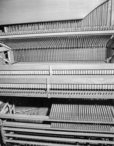 Mécanique vue de face. © Jérôme Mongreville / Région Bourgogne-Franche-Comté, Inventaire du patrimoine - 1985