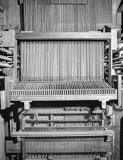 Mécanique vue de face. © Jérôme Mongreville / Région Bourgogne-Franche-Comté, Inventaire du patrimoine - 1985