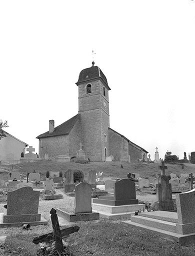Chevet. © Yves Sancey / Région Bourgogne-Franche-Comté, Inventaire du patrimoine - 1985