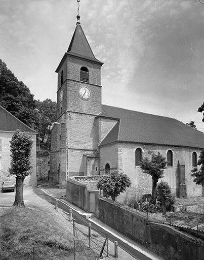 Face droite. © Yves Sancey / Région Bourgogne-Franche-Comté, Inventaire du patrimoine - 1985 Face droite. © Yves Sancey / Région Bourgogne-Franche-Comté, Inventaire du patrimoine - 1985