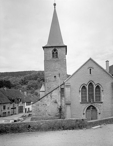 Façade antérieure. © Yves Sancey / Région Bourgogne-Franche-Comté, Inventaire du patrimoine - 1985
