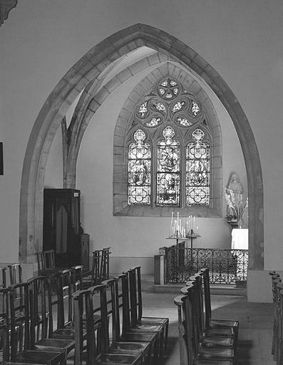 Eglise, troisième chapelle gauche. © Yves Sancey / Région Bourgogne-Franche-Comté, Inventaire du patrimoine - 1985
