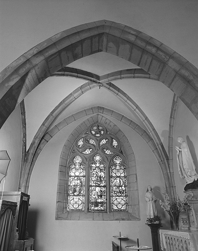Eglise, première chapelle gauche. © Yves Sancey / Région Bourgogne-Franche-Comté, Inventaire du patrimoine - 1985