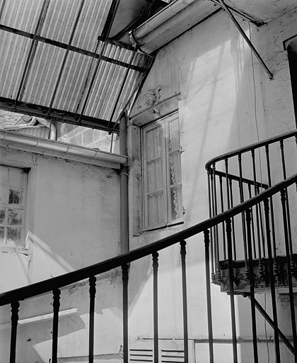 2e étage, fenêtre de gauche. © Yves Sancey / Région Bourgogne-Franche-Comté, Inventaire du patrimoine - 1985