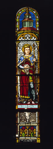 Baie 13 : saint Louis. © Yves Sancey / Région Bourgogne-Franche-Comté, Inventaire du patrimoine - 1986