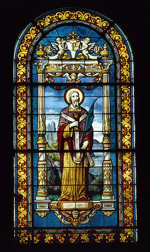 Baie 3 : saint Ferréol. © Yves Sancey / Région Bourgogne-Franche-Comté, Inventaire du patrimoine - 1986