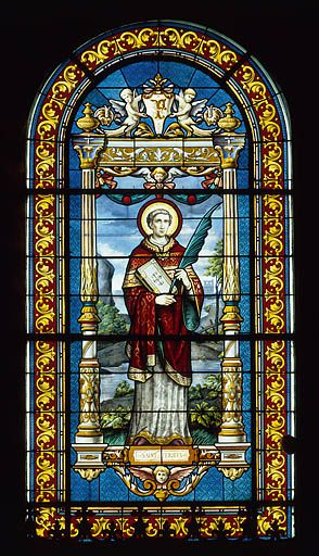 Baie 4 : saint Ferjeux. © Yves Sancey / Région Bourgogne-Franche-Comté, Inventaire du patrimoine - 1986