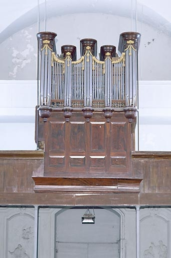 Vue d'ensemble du buffet. © Jérôme Mongreville / Région Bourgogne-Franche-Comté, Inventaire du patrimoine - 1986