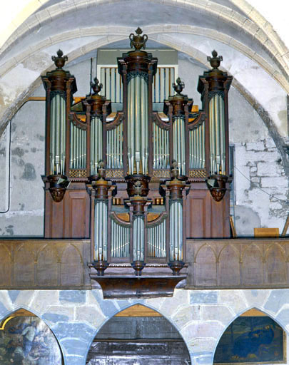 Vue générale de face en plongée. © Jérôme Mongreville / Région Bourgogne-Franche-Comté, Inventaire du patrimoine - 1986