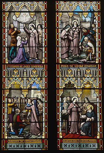 Vue d'ensemble du registre inférieur. © Yves Sancey / Région Bourgogne-Franche-Comté, Inventaire du patrimoine - 1986