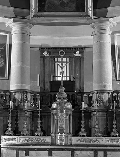 Vue d'ensemble, de face. © Jérôme Mongreville / Région Bourgogne-Franche-Comté, Inventaire du patrimoine - 1986