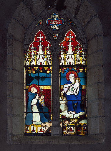 Vue d'ensemble vers 1860. © Yves Sancey / Région Bourgogne-Franche-Comté, Inventaire du patrimoine - 1986