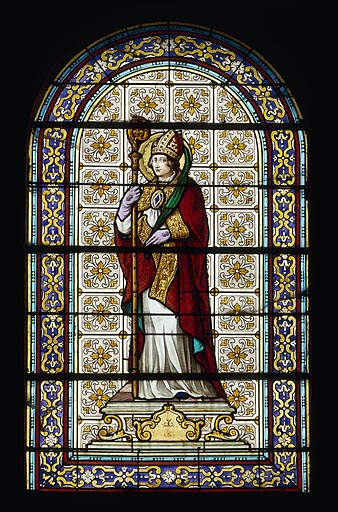 Baie 7 : saint Ferréol. © Yves Sancey / Région Bourgogne-Franche-Comté, Inventaire du patrimoine - 1986 Baie 7 : saint Ferréol. © Yves Sancey / Région Bourgogne-Franche-Comté, Inventaire du patrimoine - 1986