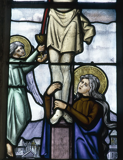 Détail : Madeleine. © Yves Sancey / Région Bourgogne-Franche-Comté, Inventaire du patrimoine - 1986