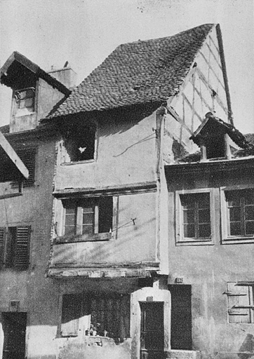 Maison rue du Château, 1er tiers 20e siècle. © Jérôme  Mongreville (reproduction) / Région Bourgogne-Franche-Comté, Inventaire du patrimoine - 1987
